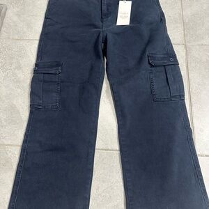 Navy Cargo Pants